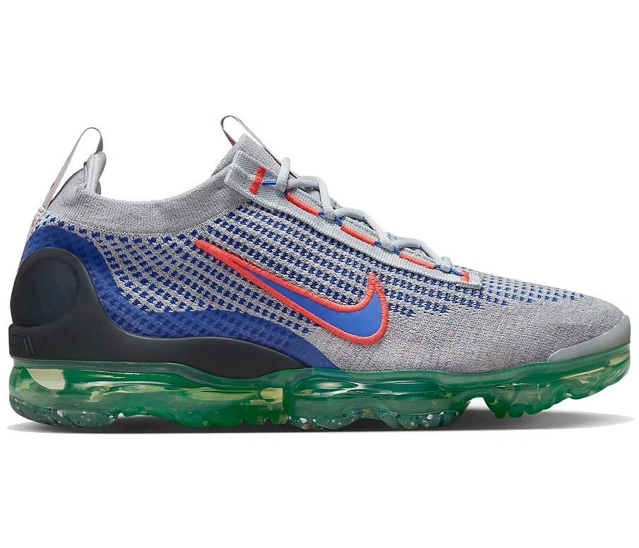 Фото № 1 с приближением к товару «‎Nike Air VaporMax 2021 Flyknit Wolf Grey Medium Blue»