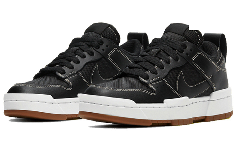 Фото № 3 с приближением к товару «‎Nike Wmns Dunk Low Disrupt 'Black Gum' BlackWhite»