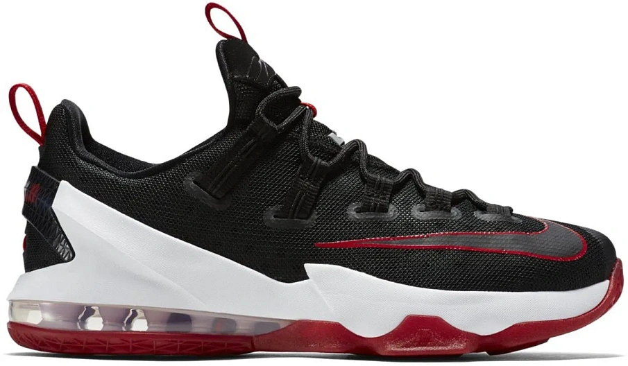 Фото № 1 с приближением к товару «‎Nike LeBron 13 Low Black Red»