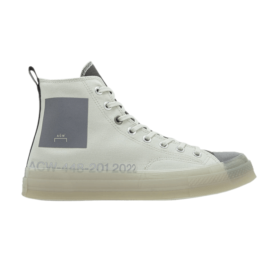 Фото № 1 с приближением к товару «‎A-Cold-Wall* x Converse Chuck 70 High Silver Birch»