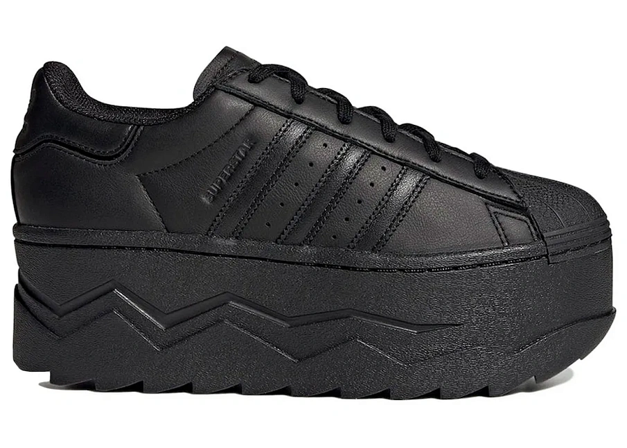 Фото № 1 с приближением к товару «‎adidas Superstar Platforum Low Triple Black »