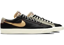 Фото № 1 с приближением к товару «‎Nike Blazer Low 77 Black Natural Removable Swoosh»