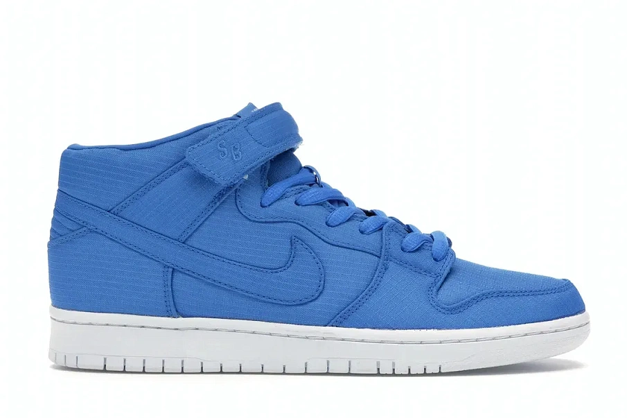 Фото № 1 с приближением к товару «‎Nike SB Dunk Mid Photo Blue Ripstop»