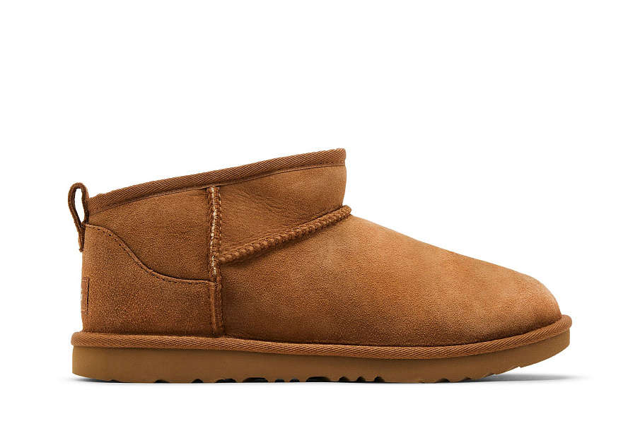 Фото № 2 с приближением к товару «‎UGG Classic Ultra Mini Boot Kids Chestnut»