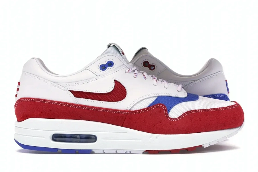 Фото № 1 с приближением к товару «‎Nike Air Max 1 Puerto Rico (2019)»