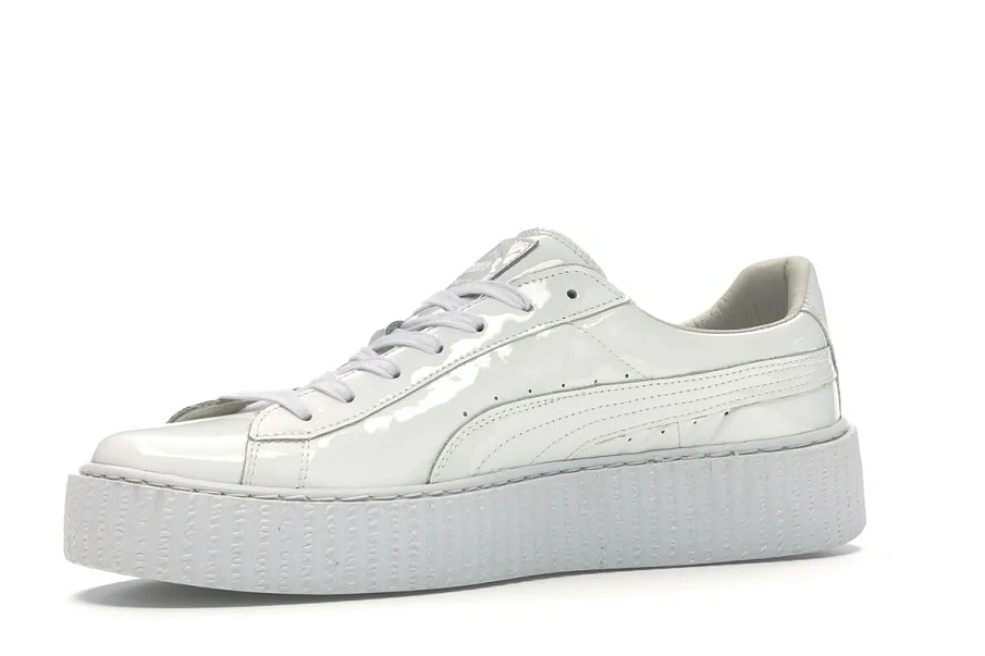 Фото № 3 с приближением к товару «‎Puma Creepers Rihanna Fenty Glossy White»