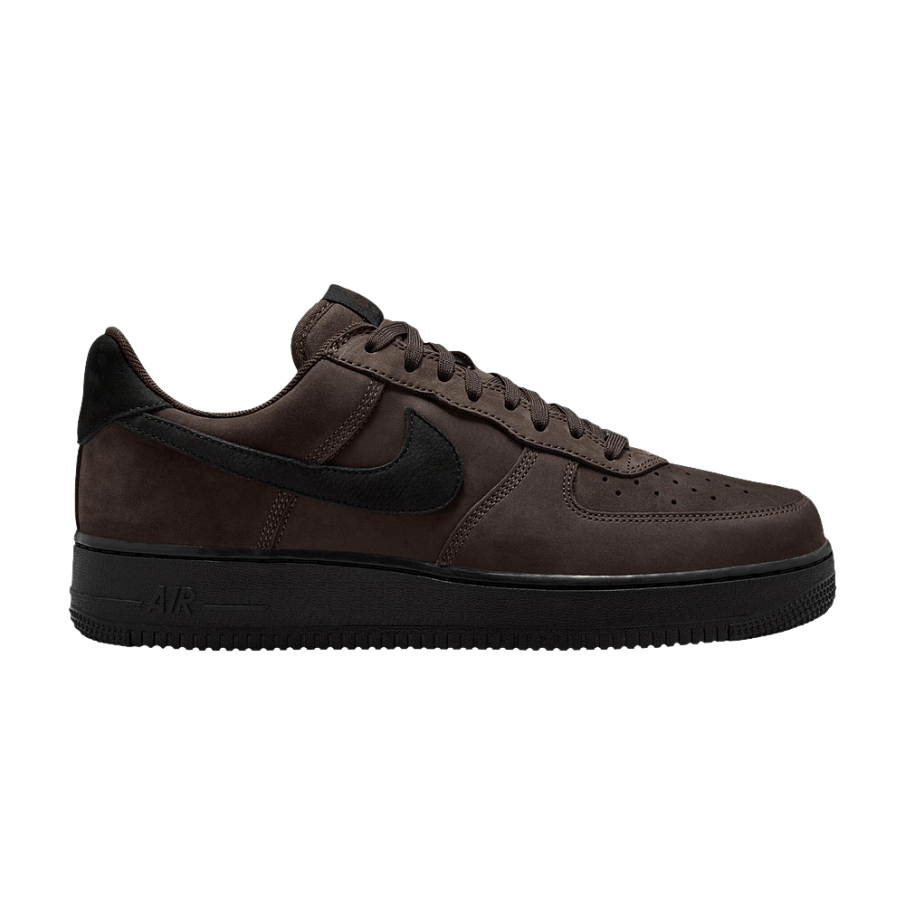 Фото № 1 с приближением к товару «‎Nike Air Force 1 Low Retro Premium QS Black Tea Badgeless»