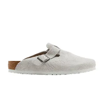 Stussy x Birkenstock Boston Shaggy Bone - 1