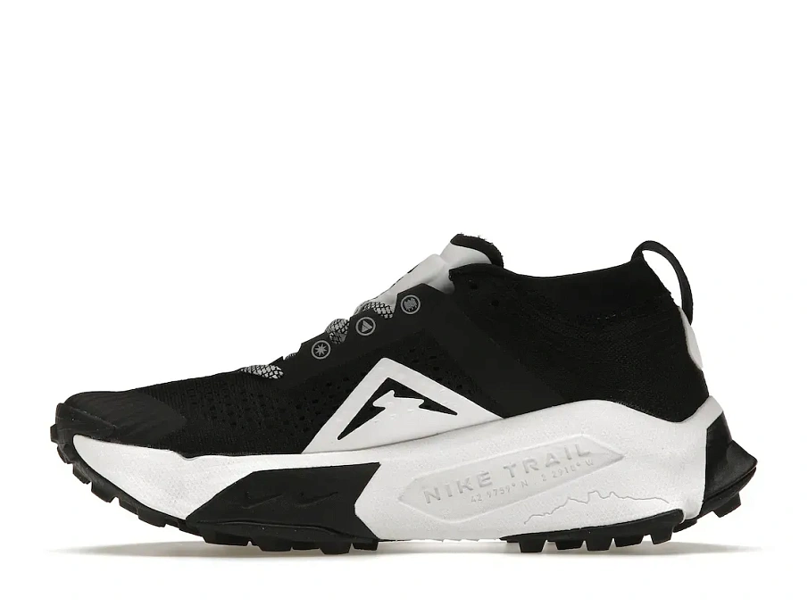Фото № 3 с приближением к товару «‎Nike ZoomX Zegama Trail Black White »
