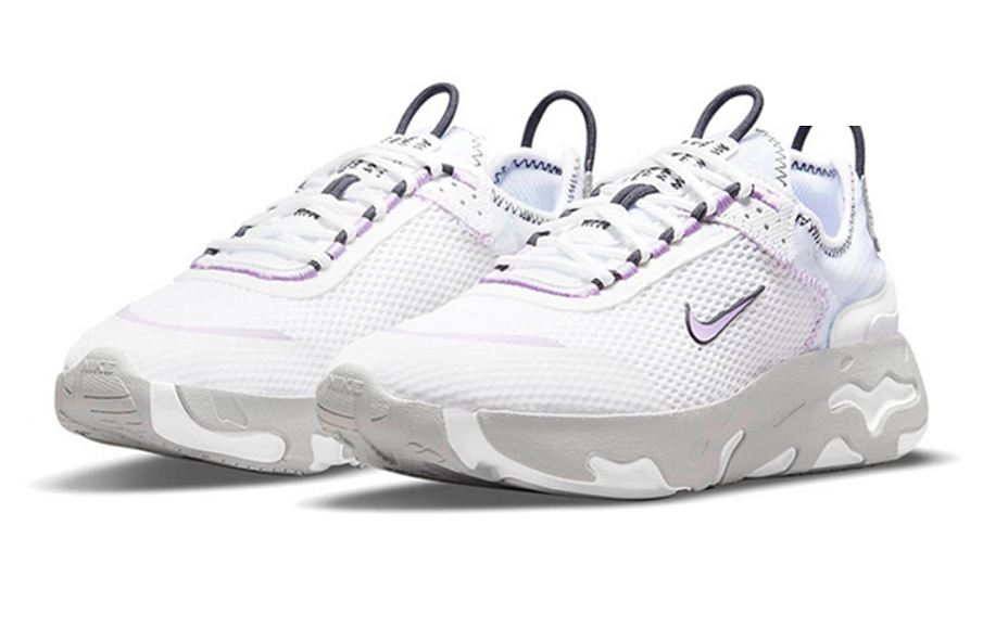 Фото № 3 с приближением к товару «‎Nike React Live (GS) WhiteGreyPurple»