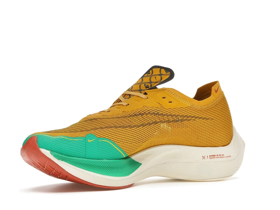 Фото № 2 с приближением к товару «‎Nike ZoomX Vaporfly Next% 2 1972 Dark Sulfur Stadium Green»
