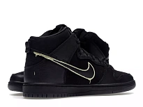 Фото № 3 с приближением к товару «‎Nike SB Dunk High FAUST Black Gold»