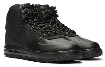 Nike Lunar Force 1 Duckboot '18 'Triple Black' - 4