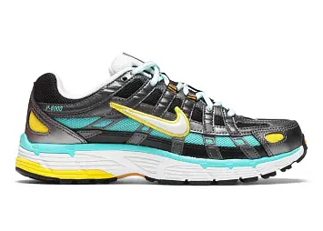 Nike P-6000 Black Teal Yellow 