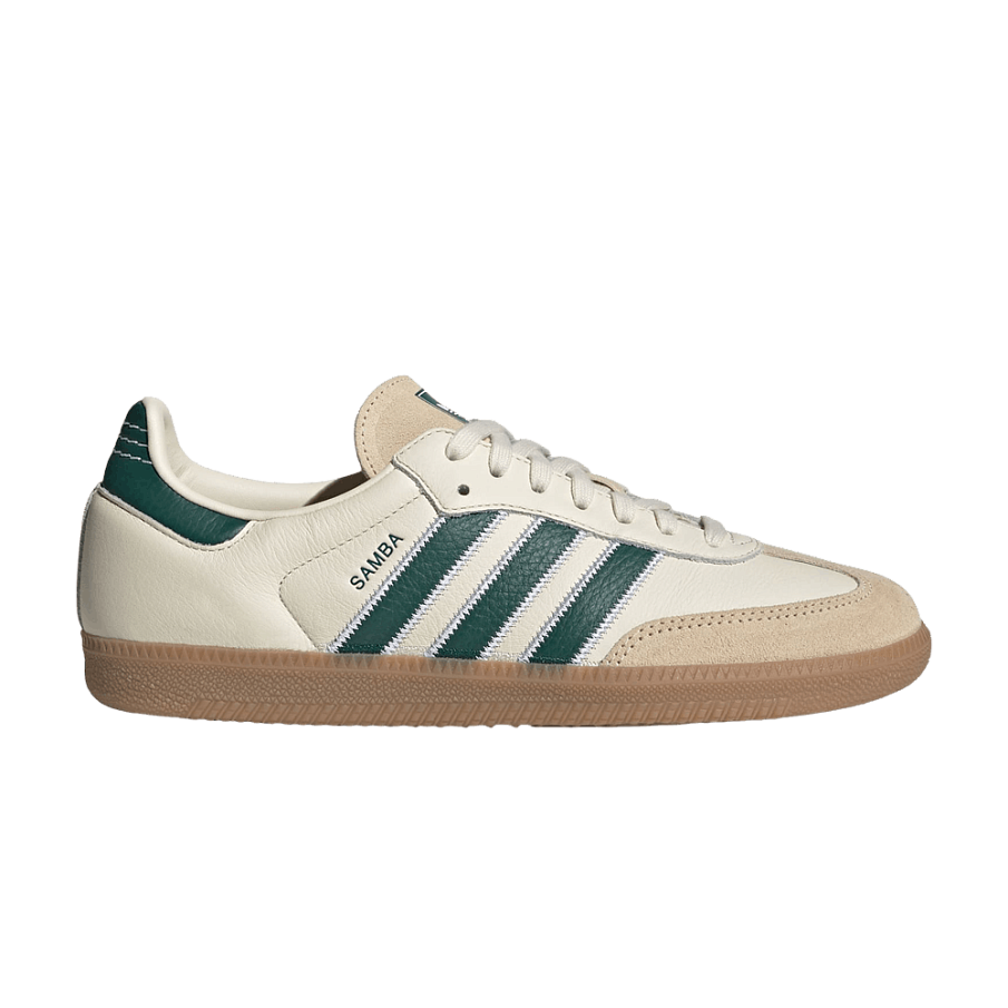 Фото № 1 с приближением к товару «‎adidas Samba OG Cream White Collegiate Green»