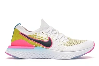 Фото № 1 с приближением к товару «‎Nike Epic React Flynit 1 White Pink Blast Citron»