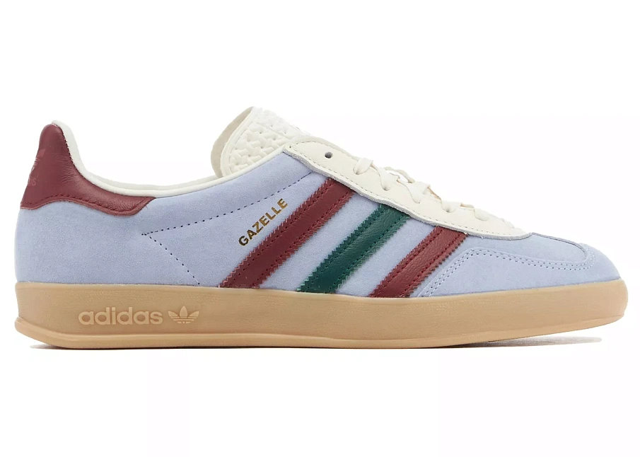 Фото № 1 с приближением к товару «‎adidas Gazelle Indoor Blue Dawn Collegiate Burgundy»