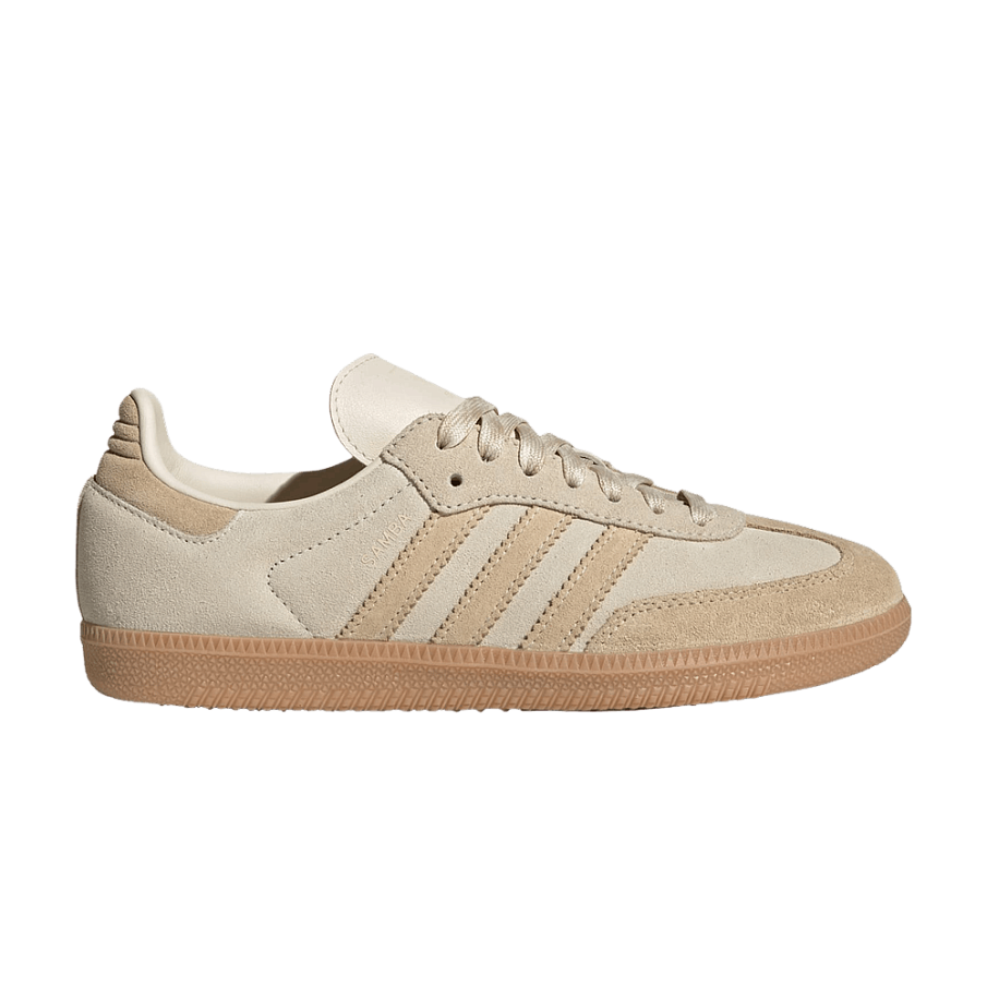 Фото № 1 с приближением к товару «‎adidas Women's Samba OG White Sand Strata»
