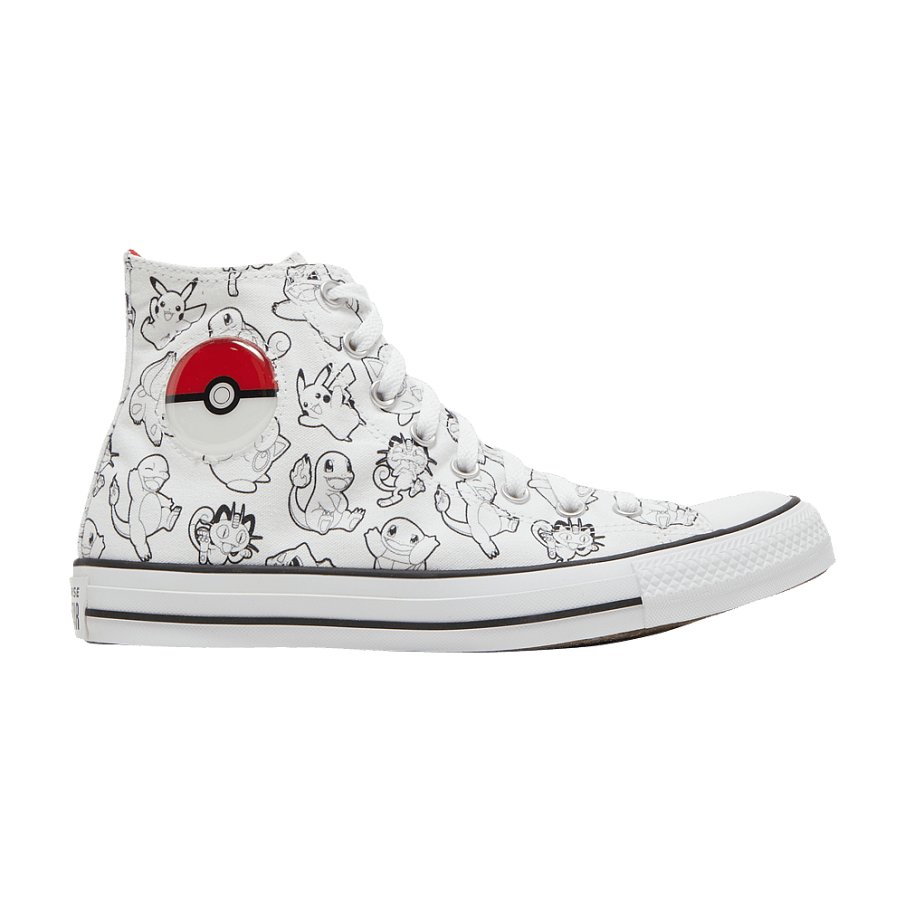 Фото № 1 с приближением к товару «‎Pokemon x Converse Chuck Taylor All Star High Poke Ball»