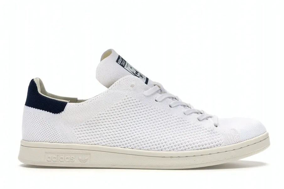 Фото № 1 с приближением к товару «‎adidas Stan Smith Primeknit White Blue»