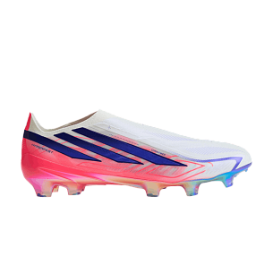 adidas F50 Hyperfast Elite Laceless FG Cloud White Solar Purple