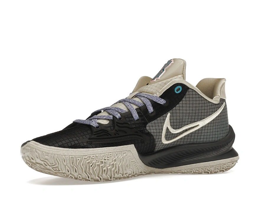 Фото № 4 с приближением к товару «‎Nike Kyrie 4 Low Black Grey Rattan»