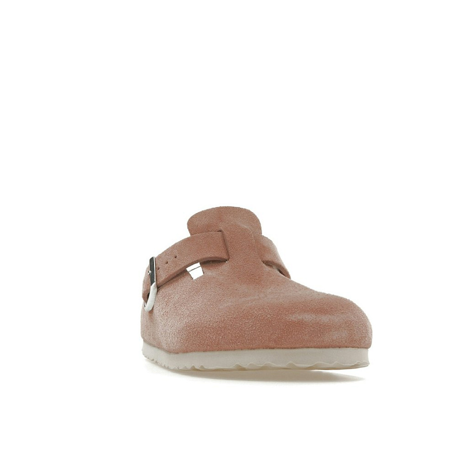 Фото № 2 с приближением к товару «‎Birkenstock Boston Soft Footbed Suede Pink Clay»