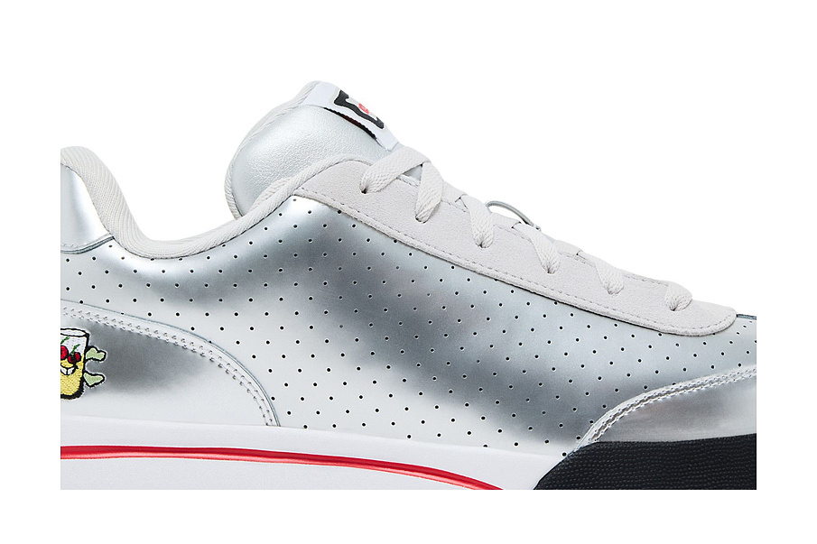 Фото № 3 с приближением к товару «‎BBC Ice Cream x Reebok Board Flip Silver Metallic»