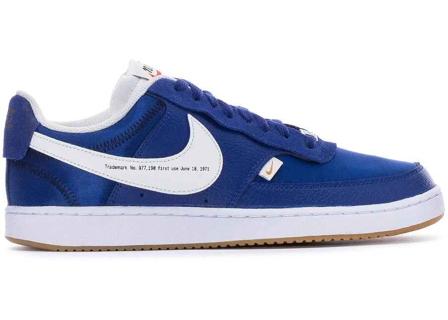 Фото № 1 с приближением к товару «‎Nike Court Vision Low Premium Royal Blue»