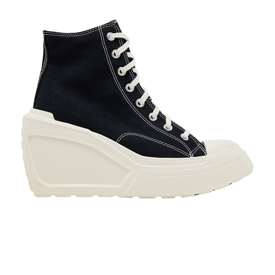 Фото № 1 с приближением к товару «‎Converse Women's Chuck 70 De Luxe Wedge Black Egret»