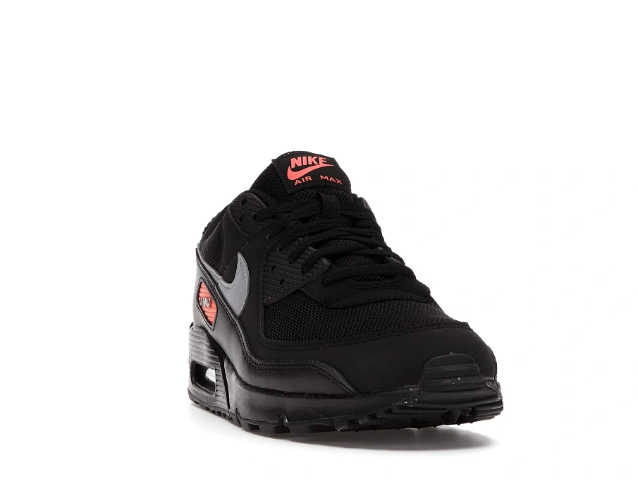 Фото № 4 с приближением к товару «‎Nike Air Max 90 Black Orange»