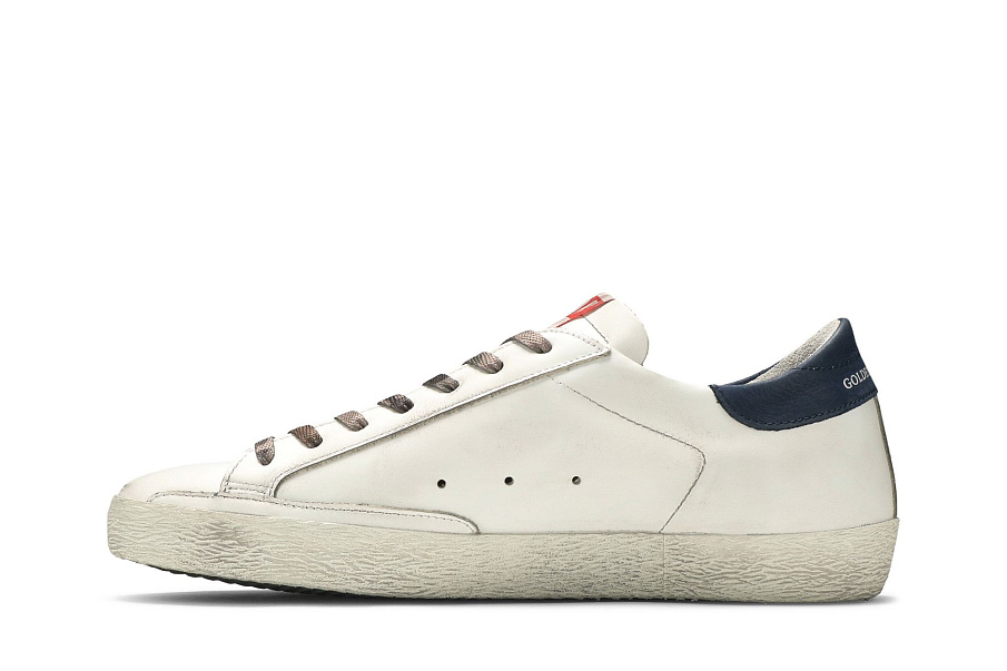 Фото № 4 с приближением к товару «‎Golden Goose Superstar White Night Blue Camo»