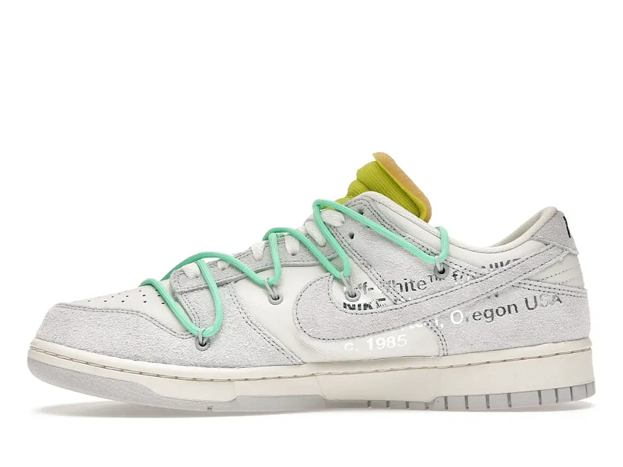 Фото № 3 с приближением к товару «‎Nike Dunk Low Off-White Lot 14»