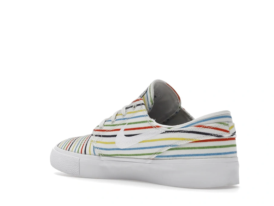 Фото № 6 с приближением к товару «‎Nike SB Zoom Stefan Janoski Canvas Multi-Color Pinstripes»
