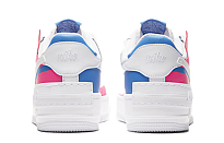 Фото № 4 с приближением к товару «‎Nike Air Force 1 Shadow Skate shoes bluepink»