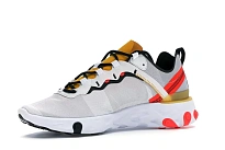 Фото № 3 с приближением к товару «‎Nike React Element 55 White Black Crimson Gold»