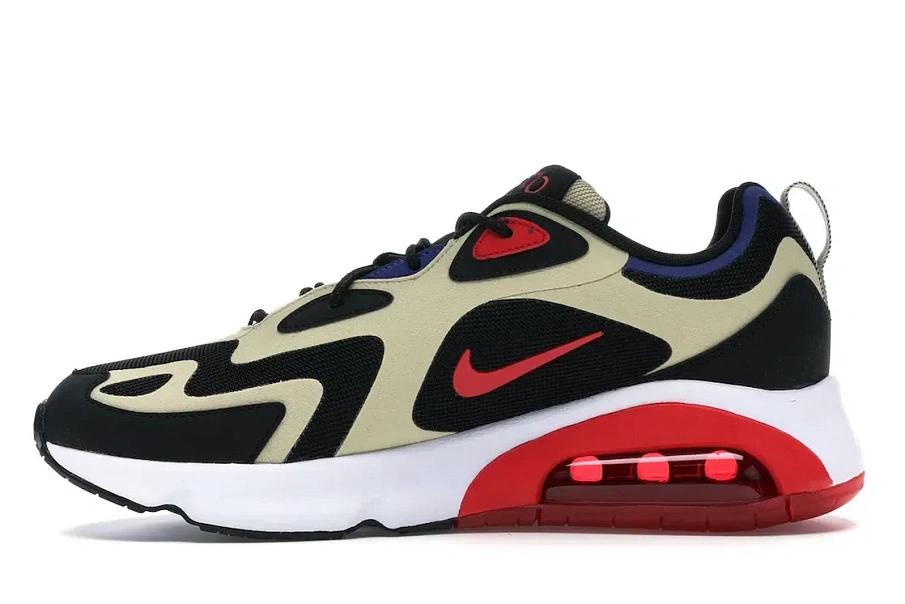 Фото № 3 с приближением к товару «‎Nike Air Max 200 Team Gold University Red Black»
