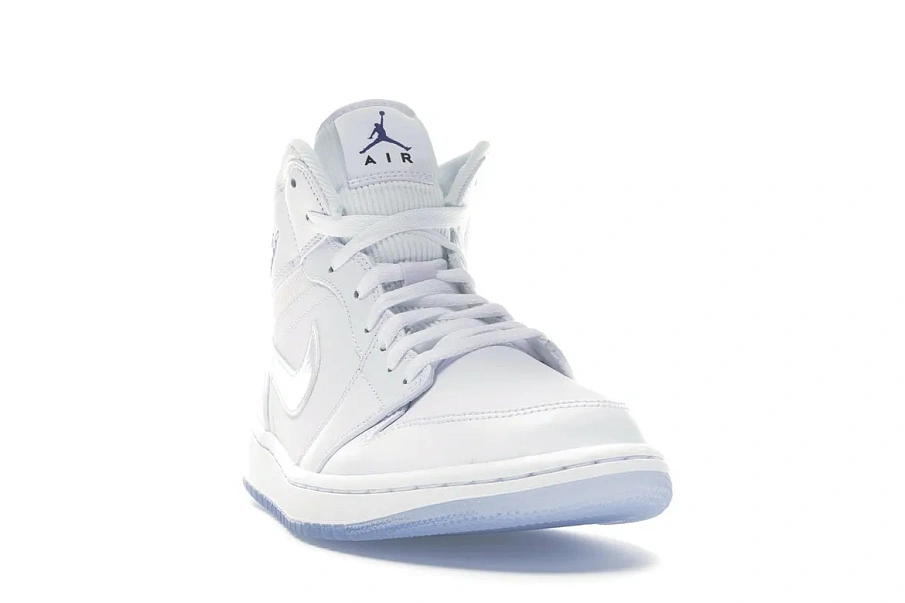 Фото № 4 с приближением к товару «‎Jordan 1 Mid Pure White»