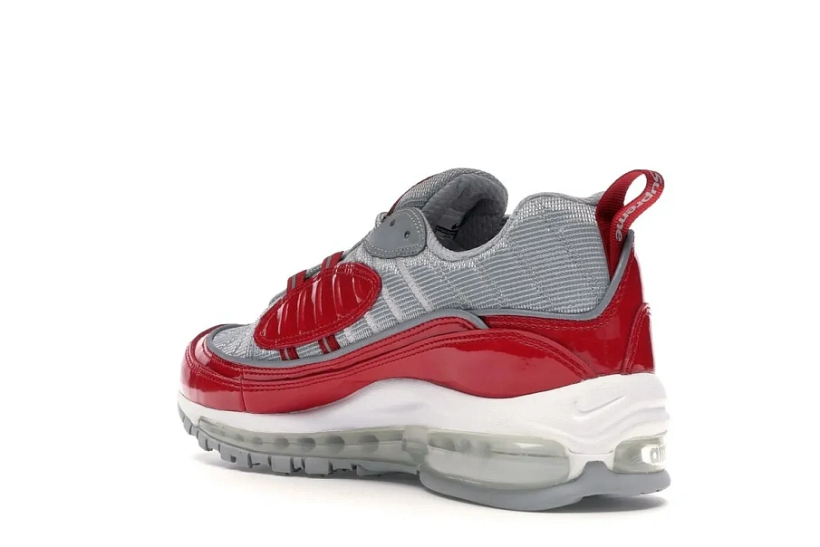 Фото № 6 с приближением к товару «‎Nike Air Max 98 Supreme Varsity Red»