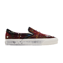 Фото № 1 с приближением к товару «‎Vans Premium Classic Harris Tweed Slip-On Red»