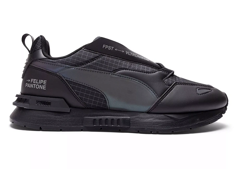 Фото № 1 с приближением к товару «‎Puma Felipe Pantone Mirage Mox Tech Iridescent Black»