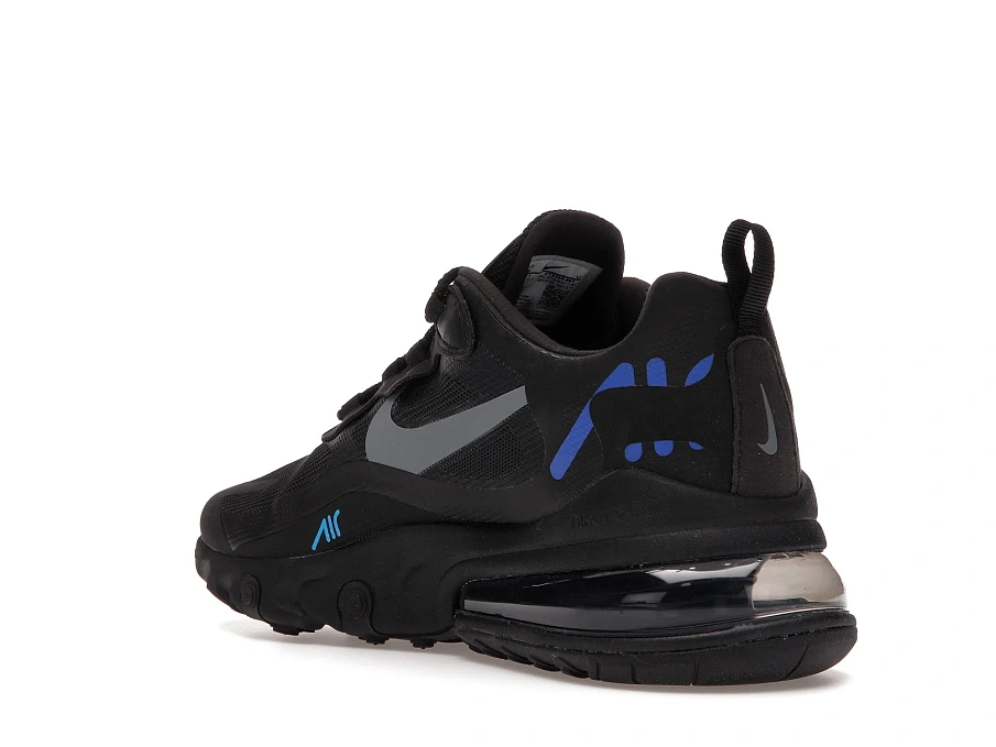 Фото № 6 с приближением к товару «‎Nike Air Max 270 React Just Do It Black»