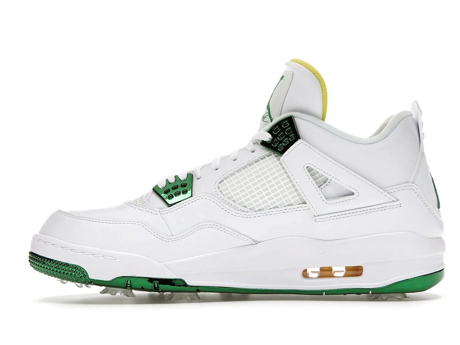 Фото № 3 с приближением к товару «‎Jordan 4 Retro Golf Metallic Green»