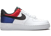 Фото № 1 с приближением к товару «‎Nike Air Force 1 Low 07 LV8 Unite White Red Blue Satin»