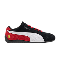 Фото № 1 с приближением к товару «‎Scuderia Ferrari x Puma Speedcat Black White Rosso Corsa»