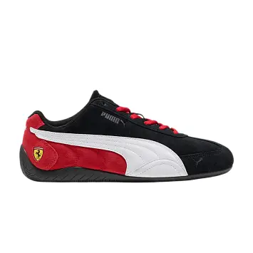 Scuderia Ferrari x Puma Speedcat Black White Rosso Corsa - 1