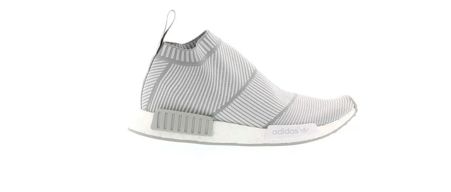 Фото № 1 с приближением к товару «‎adidas NMD City Sock White Grey»