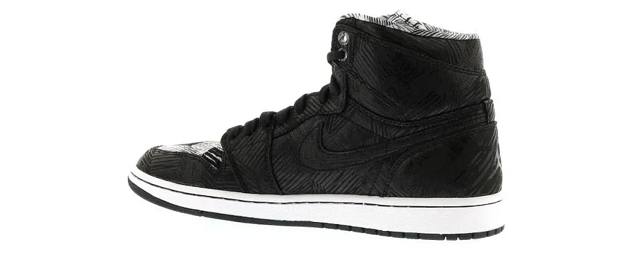 Фото № 3 с приближением к товару «‎Jordan 1 Retro BHM (2015)»