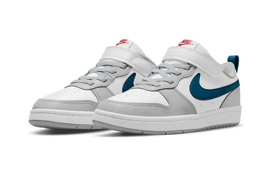 Фото № 3 с приближением к товару «‎(BP) Nike Court Borough Low 2 Low-Top Sneakers WhiteGreyBlue»