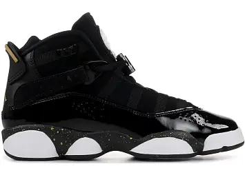 Jordan 6 Rings Black Metallic Gold White 